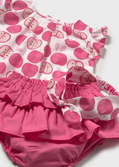 Conjunto Panty Estampado Fucsia Mayoral detalle