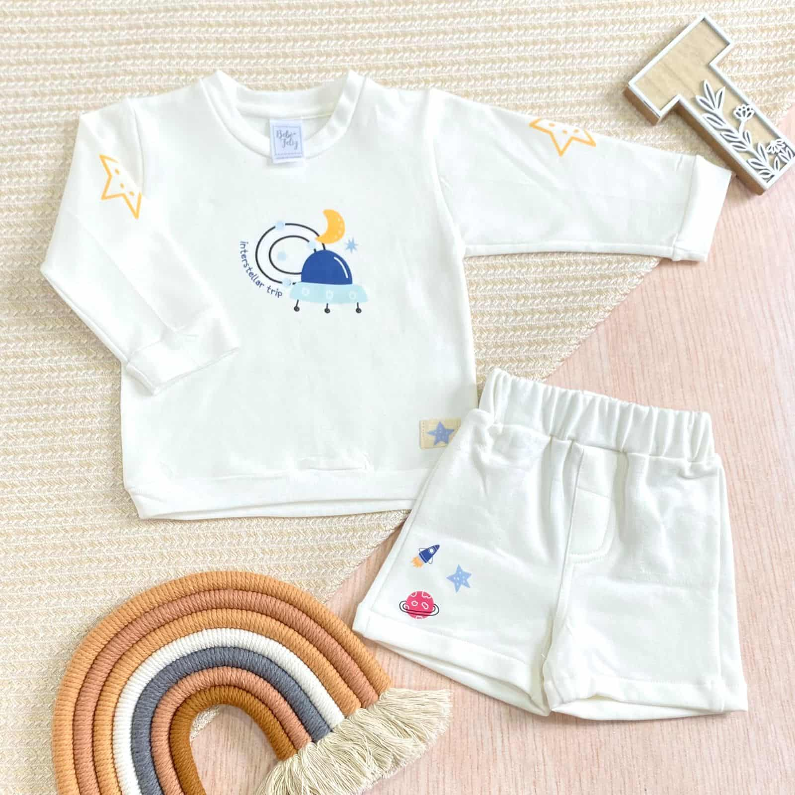 Conjunto Saco Ovni Blanco