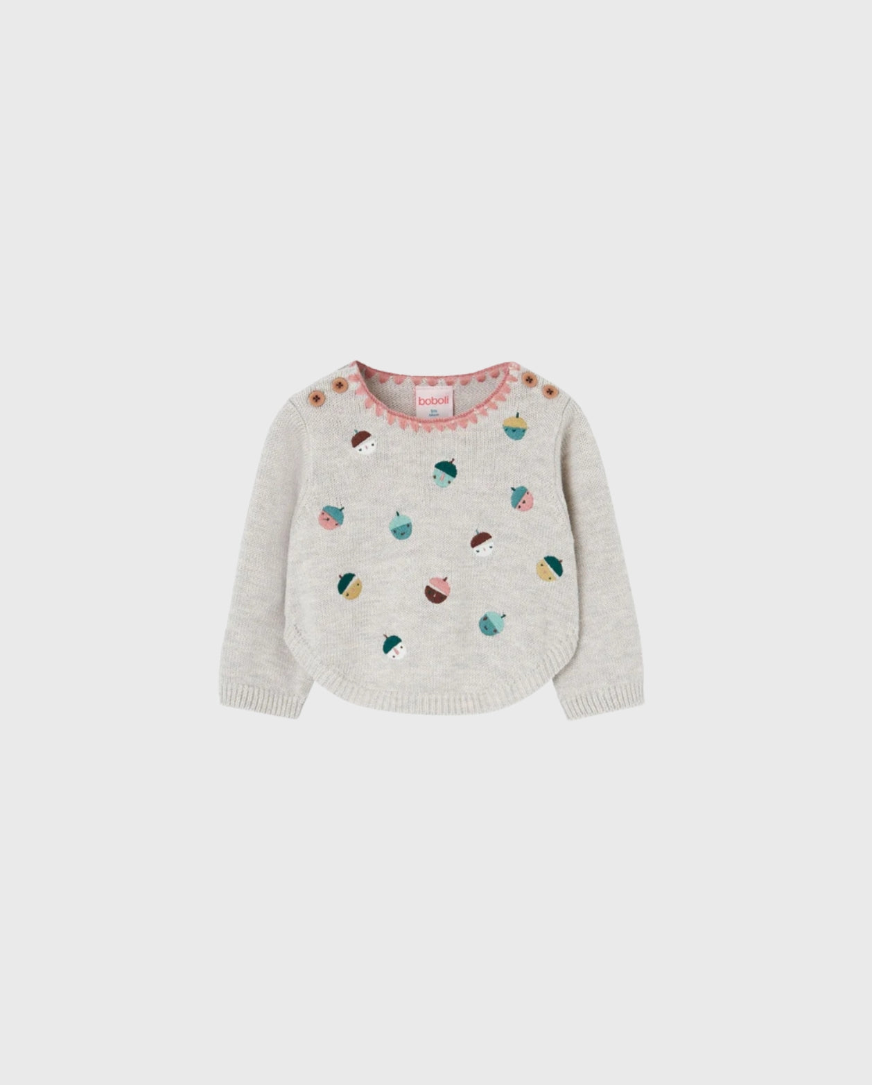 Conjunto Saco Tricot Tono Tierra Mayoral detalle