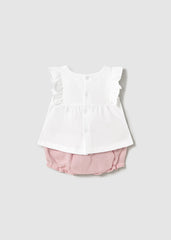Conjunto Short Estrella Rosa Mayoral diseño