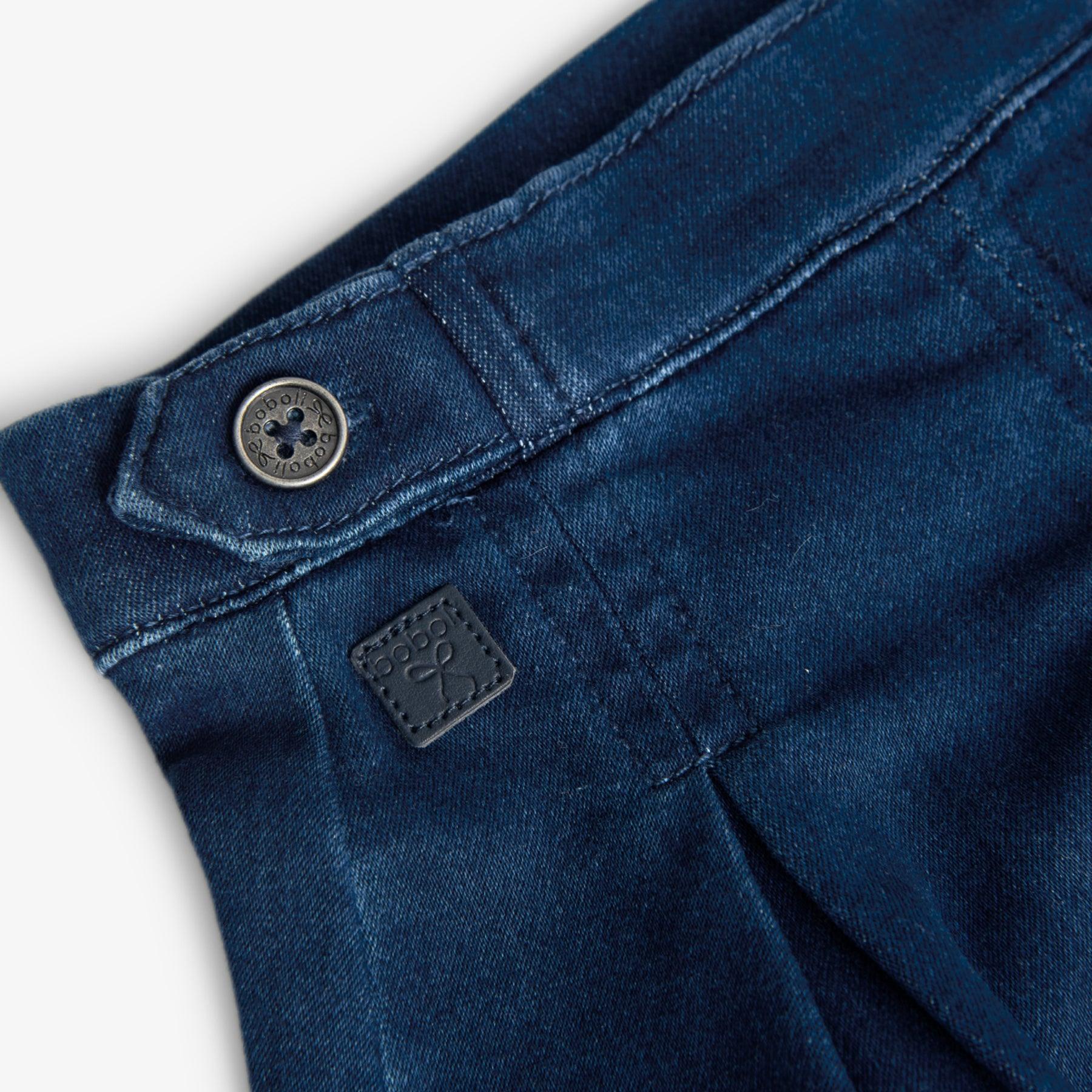 Conjunto Short Prenses Denim Boboli boton