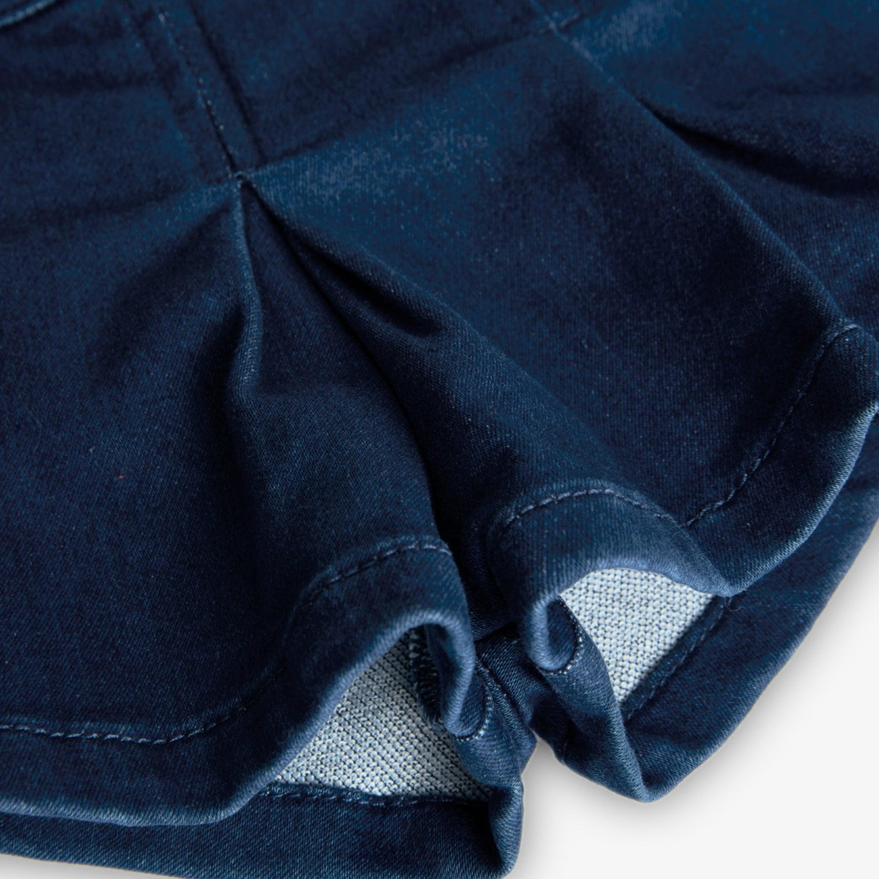 Conjunto Short Prenses Denim Boboli detalle