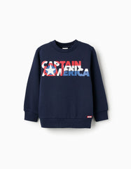 Conjunto Sudadera Capitan America Zippy
