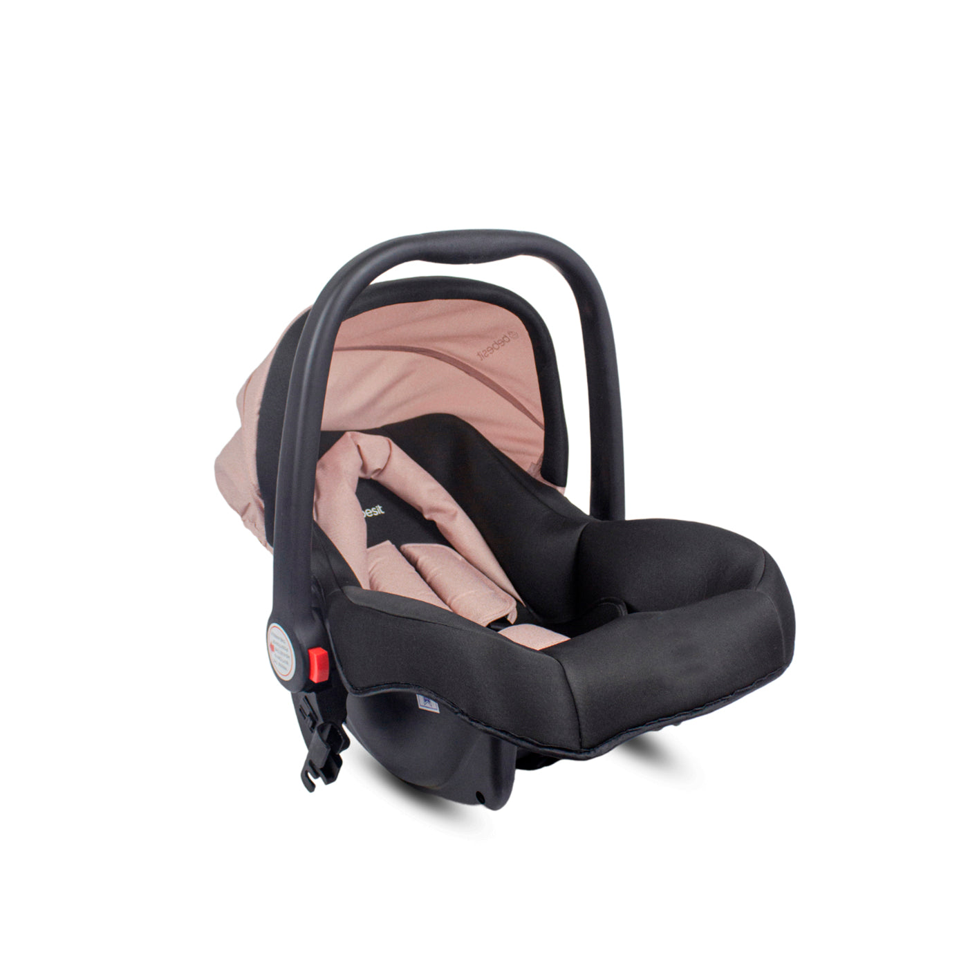 Coche Maleta Con Porta Bebé Micro Rosa Bebesit Niña