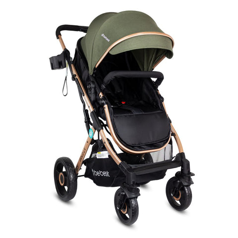Coche Moises Gold LX Verde Bebesit Modelo