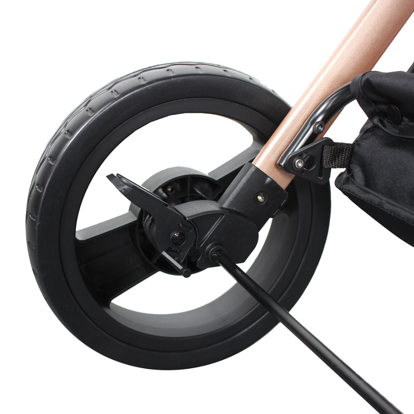 Coche Moises Gold LX Verde Bebesit Llantas