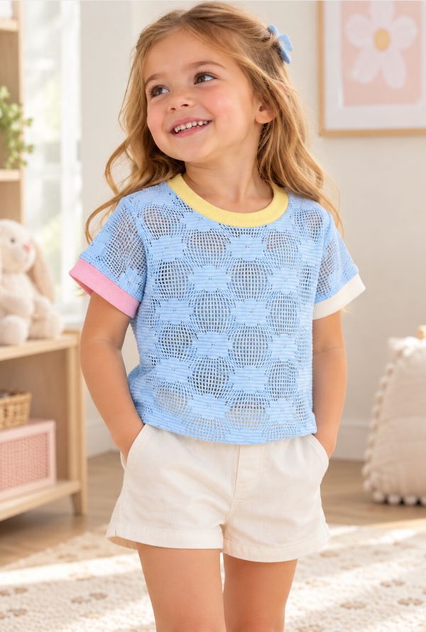 Blusa Malla Nubes Color Surtido Modelo