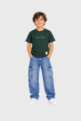 Conjunto Pantalon Cargo Verde Modelo