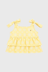 Conjunto Ojalillo Short Amarillo