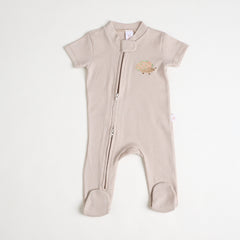 Pijama Bordado Erizo Beige Bebé