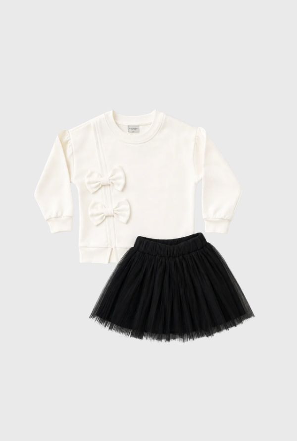 Conjunto Falda Tul Negro