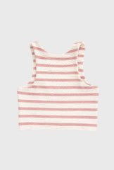Blusa Crop Top Rayas Palorosa Moda