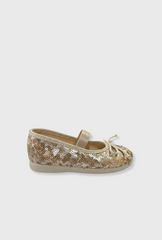 Baletas Lentejuelas Oro 2