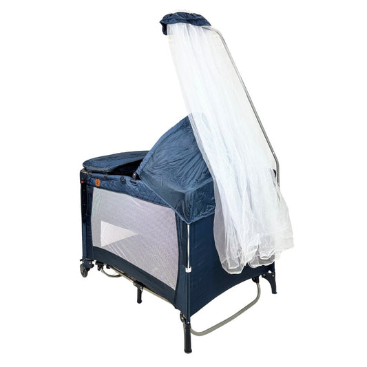 Corral Colecho Maxibaby Silver Azul