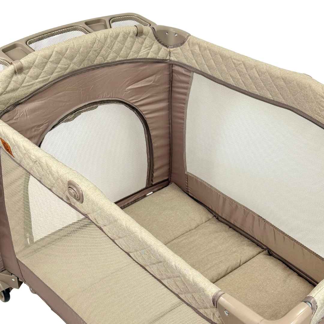 Corral Colecho Maxibaby Silver Beige Diseño