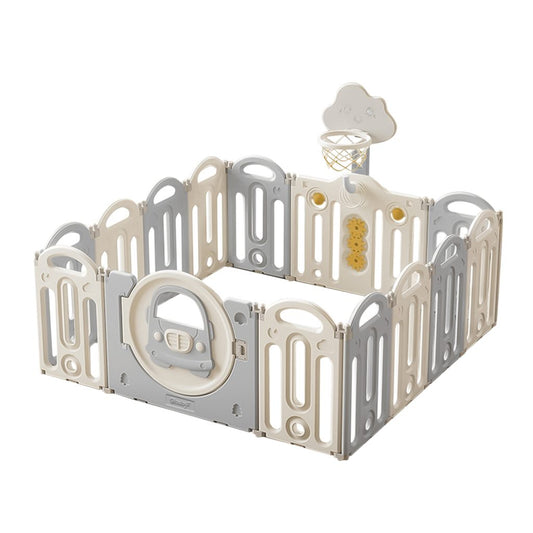 Corral De Juegos Happy Zone Gris Evezo - 850
