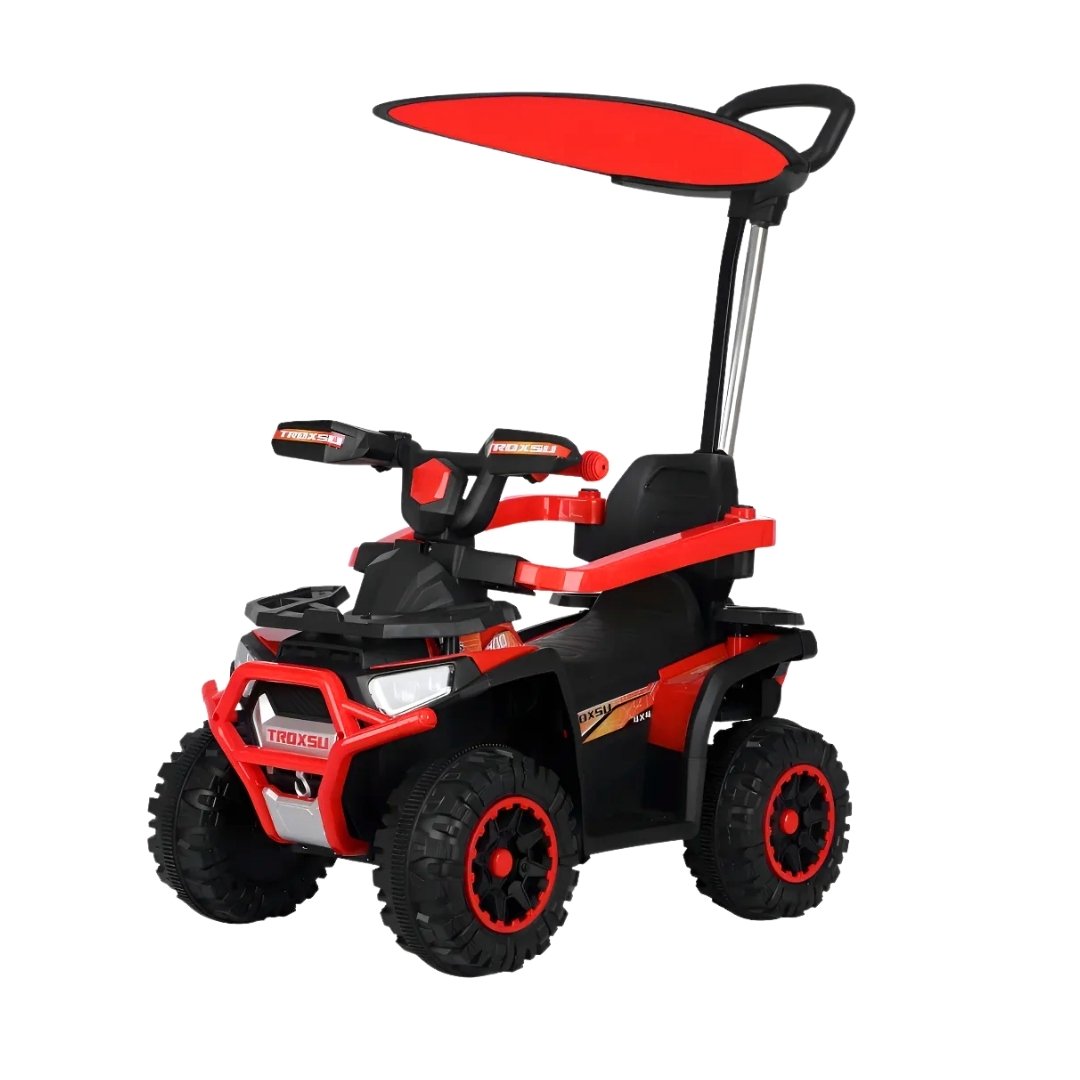 Cuatrimoto Con Capota Mega Car Rojo