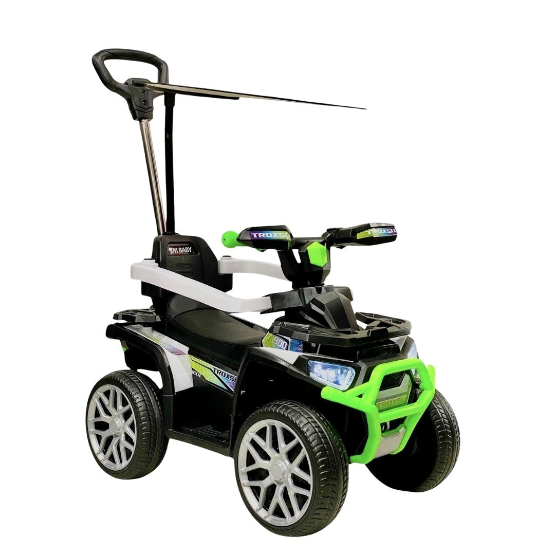 Cuatrimoto Con Capota Mega Car Verde