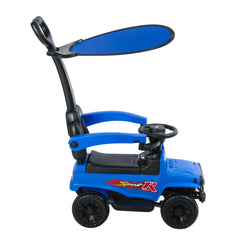 Cuatrimoto Montable Buggy Unicolor Azul Ebaby