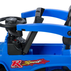 Cuatrimoto Montable Buggy Unicolor Azul Ebaby