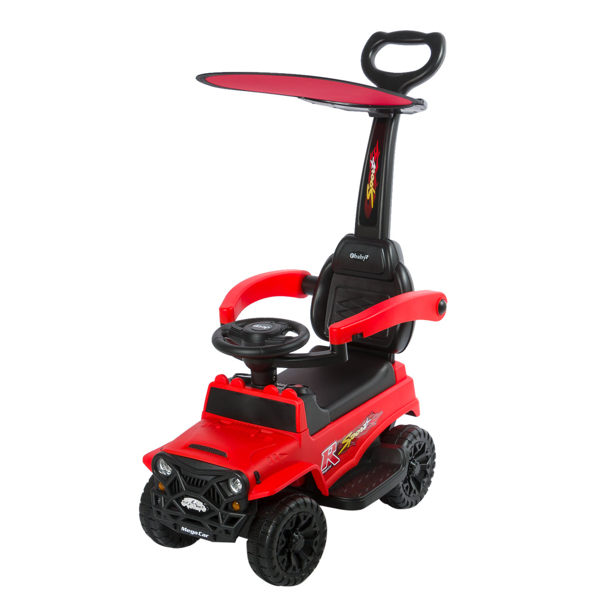 Cuatrimoto Montable Buggy Unicolor Rojo Ebaby
