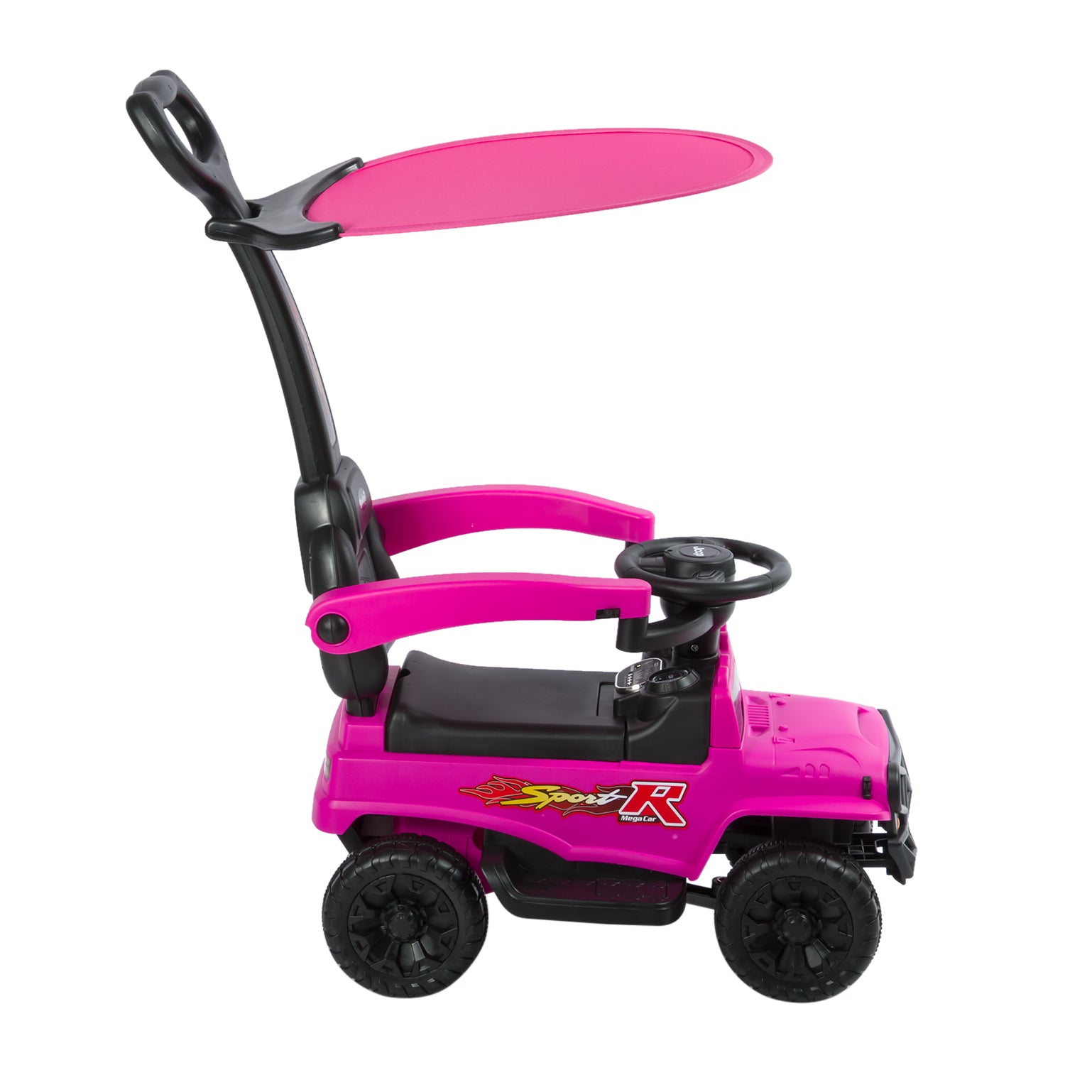 Cuatrimoto Montable Buggy Unicolor Rosa Ebaby