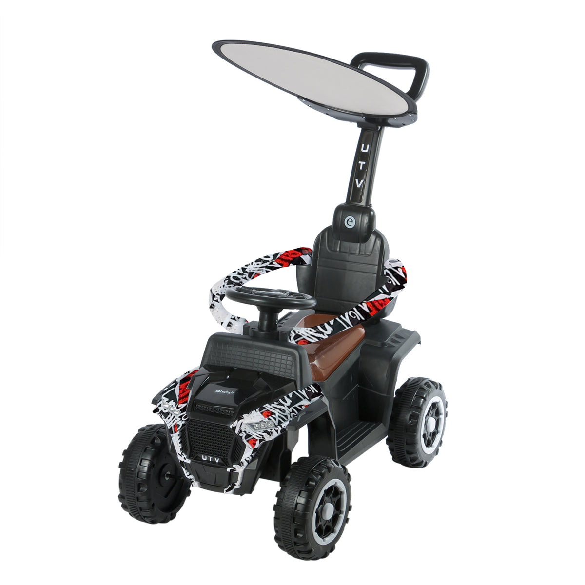 Cuatrimoto Para Bebé Montable Buggy Blanco Ebaby