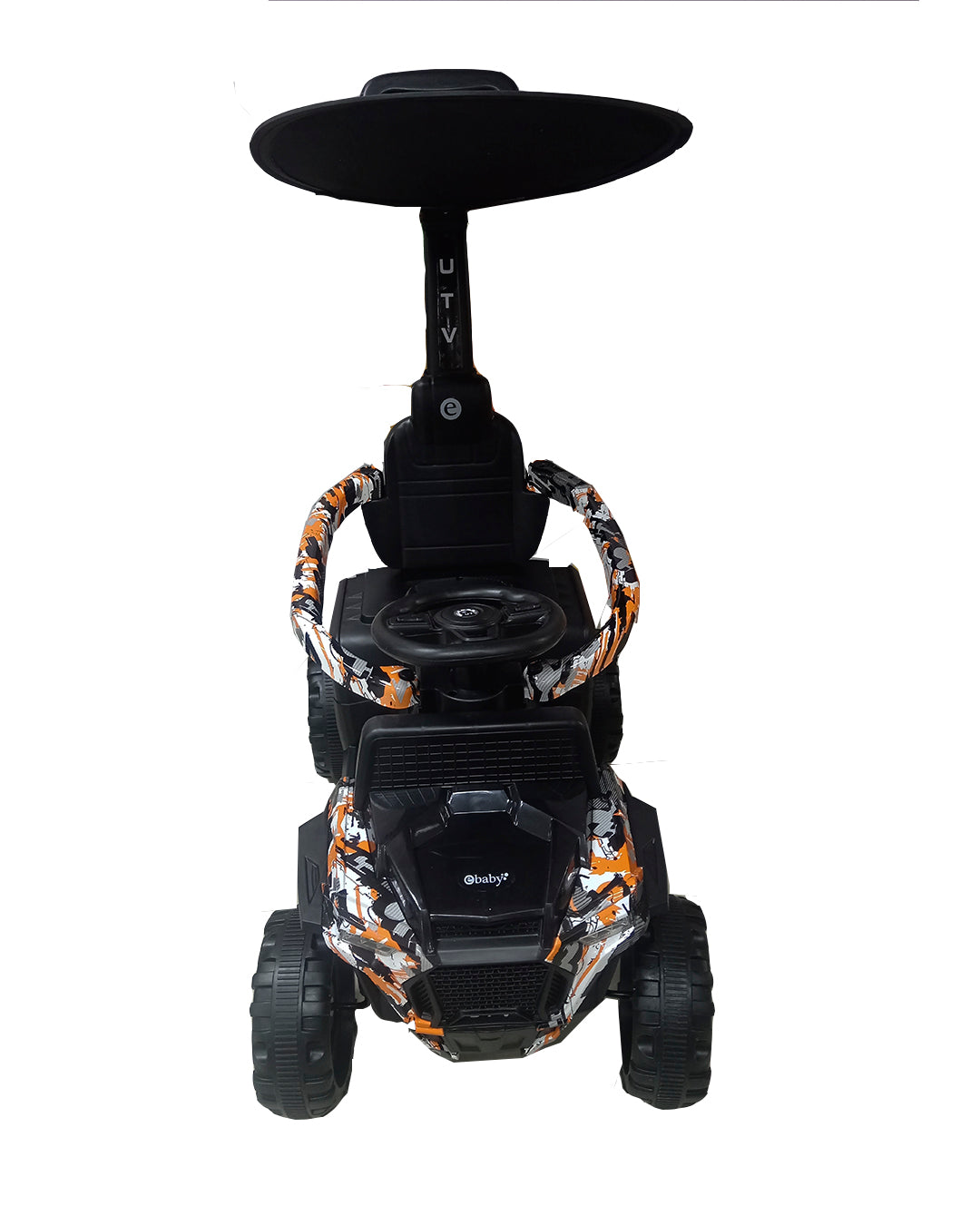 Cuatrimoto Para Bebé Montable Buggy Naranja Ebaby