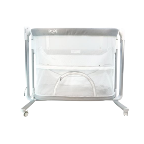 Cuna Colecho Mecedor Cambrige Pupi Gris