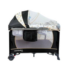 Cuna Corral Colecho Smart Maxibaby Estampado Negro