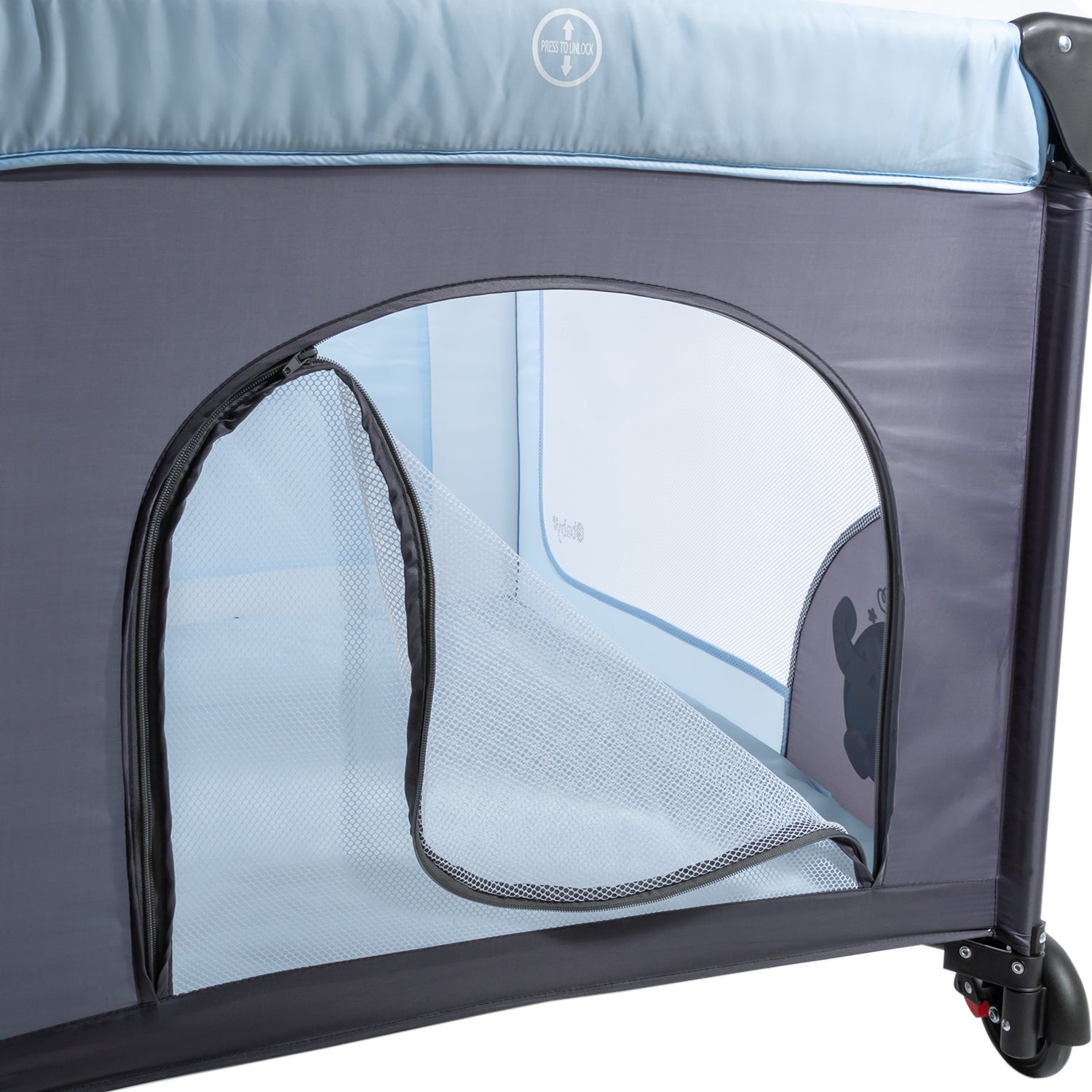 Cuna Corral Happy Dream Celeste Ebaby®