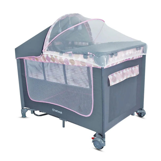 Cuna Corral Magic Rosa Bebesit