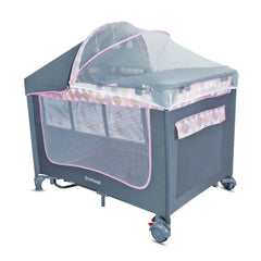 Cuna Corral Magic Rosa Bebesit