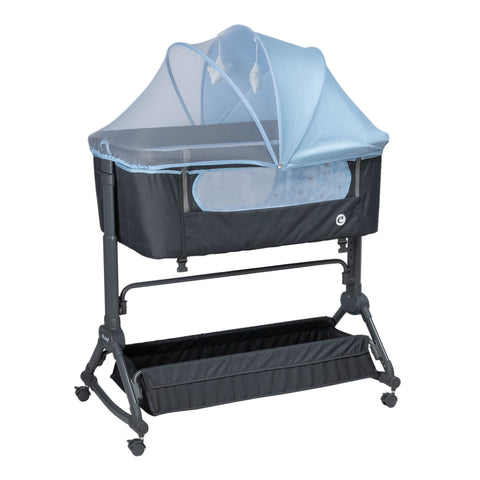 Cuna Corral Mecedor Dremo Azul Ebaby