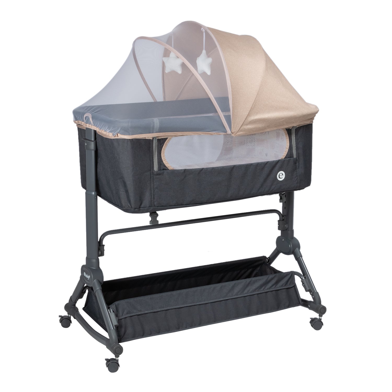 Cuna Corral Mecedor Dremo Beige Ebaby