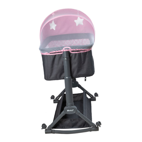 Cuna Corral Mecedor Dremo Rosa Ebaby