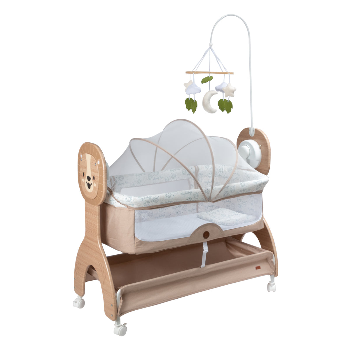 Cuna Corral Mecedor Seren Beige