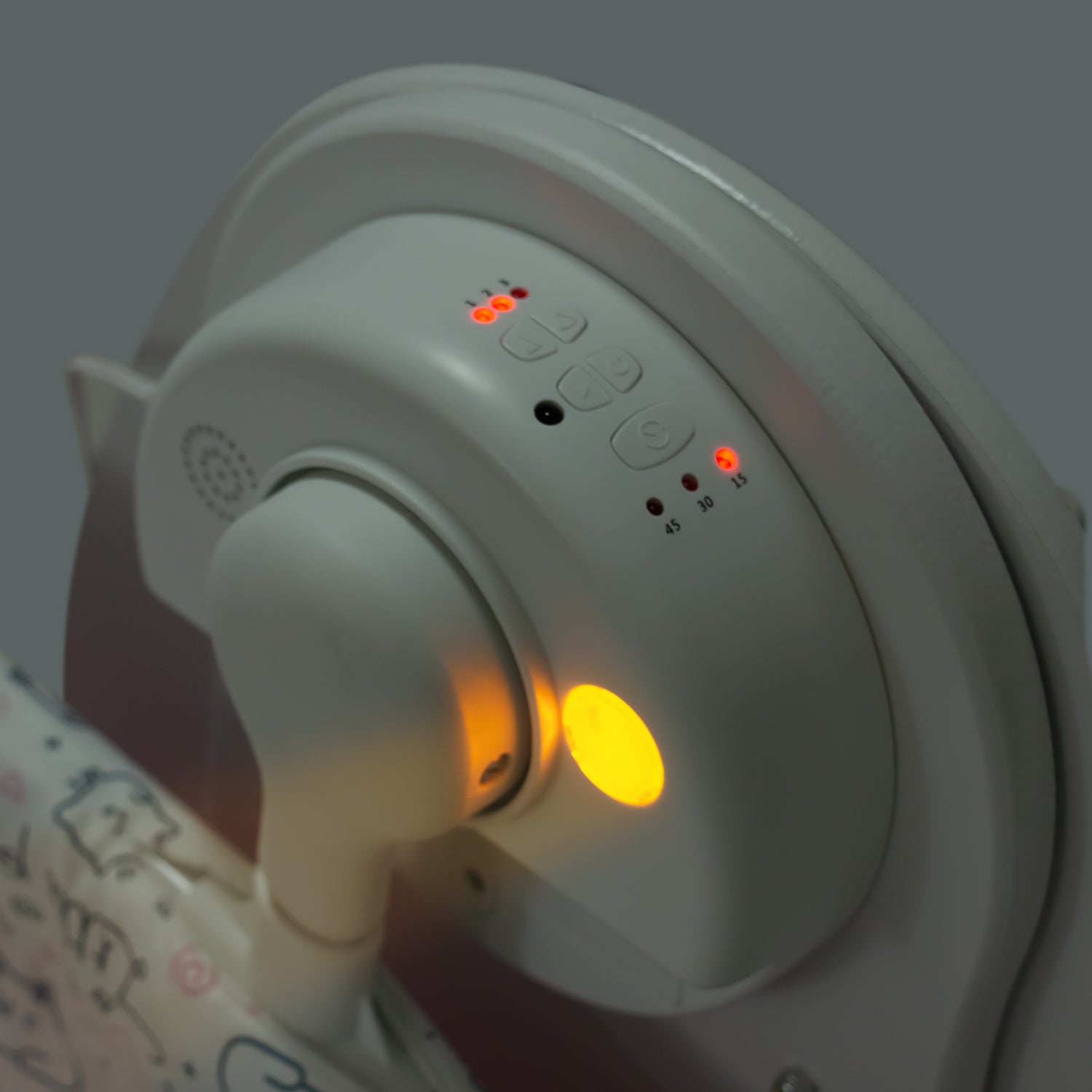 Cuna Corral Mecedor Seren Rosa luz