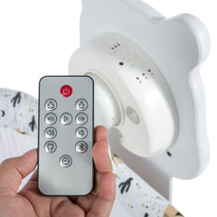 Cuna Mecedora Aura Gris Ebaby