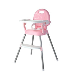 Silla Comedor 3 En 1 High Chair Rosa