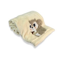 Cobija Doble Faz Bordado Surtido Beige