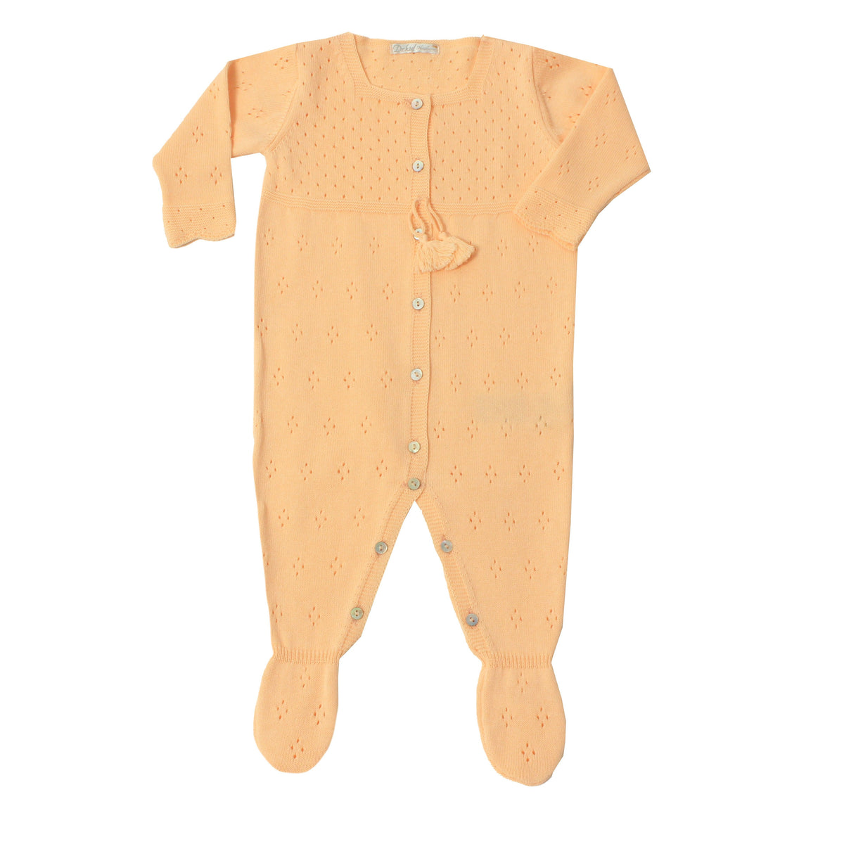 Enterizo Tricot Mandarina