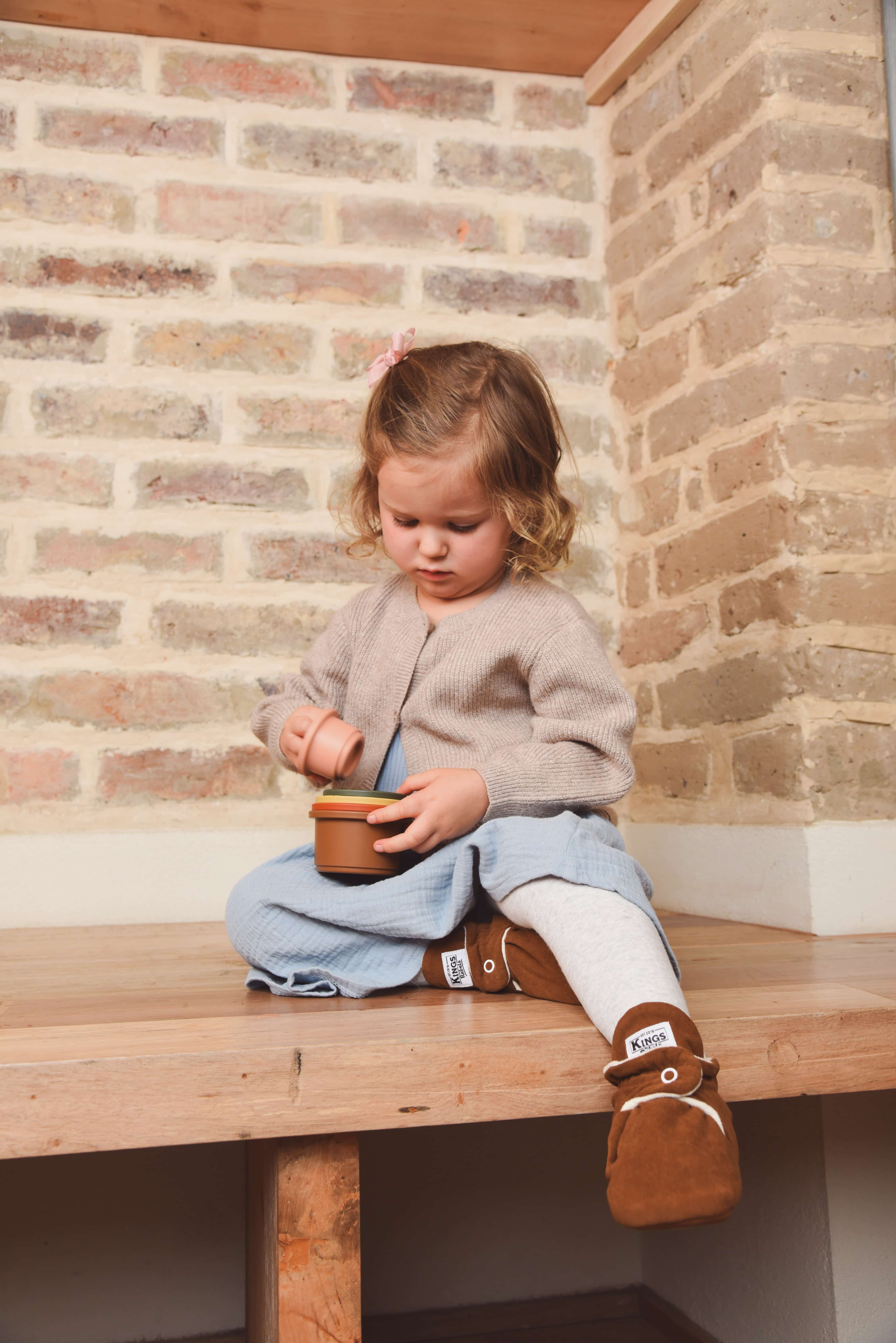 Botas Gamuza Cinnamon Kings & Rebels NIÑA