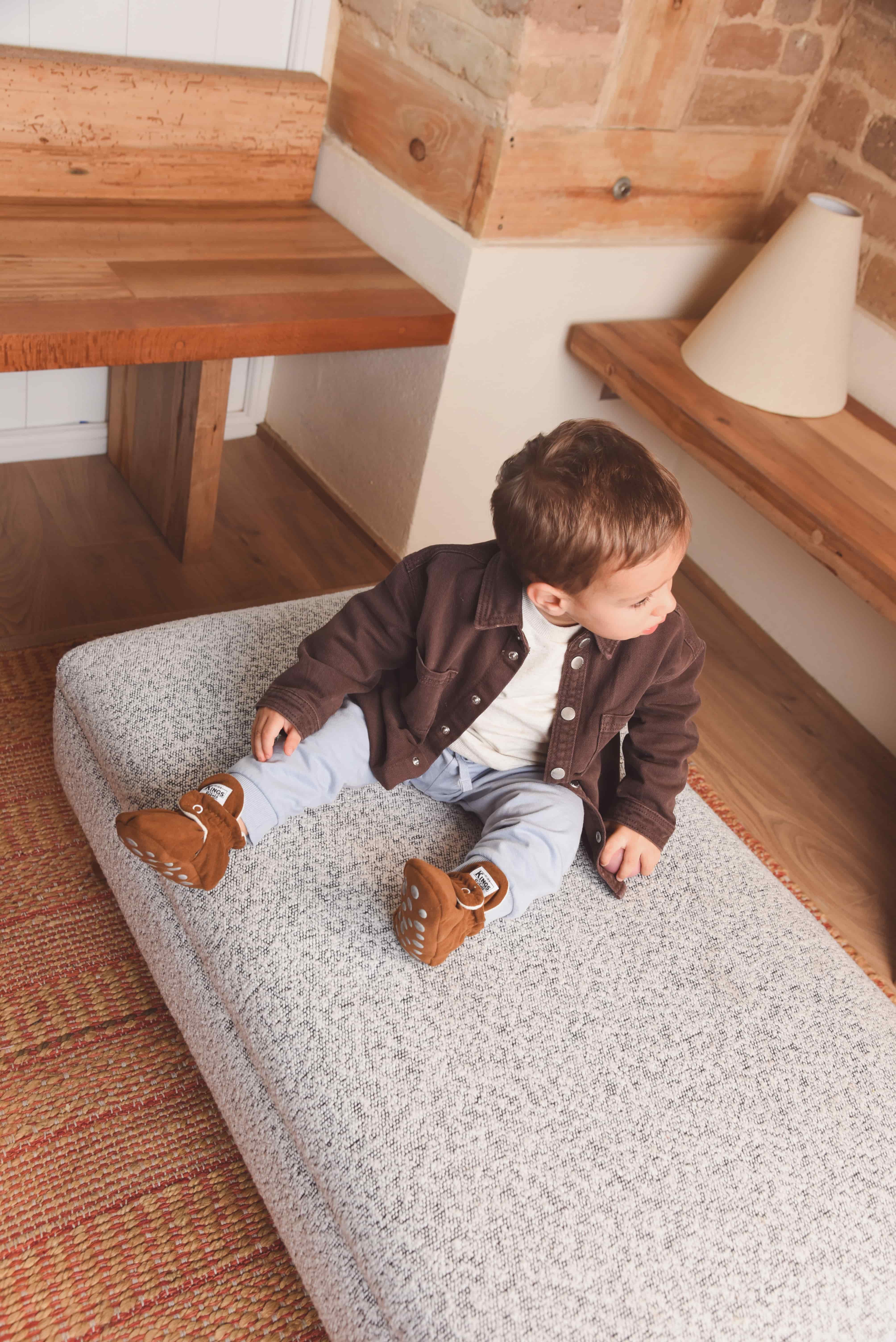 Botas Gamuza Cinnamon Kings & Rebels NIÑO