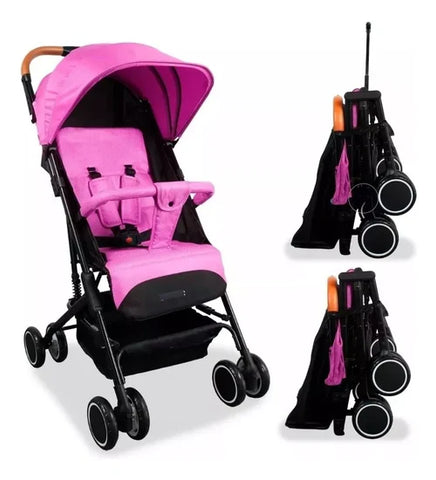 Coche Maleta Bit Rosa Bebesit