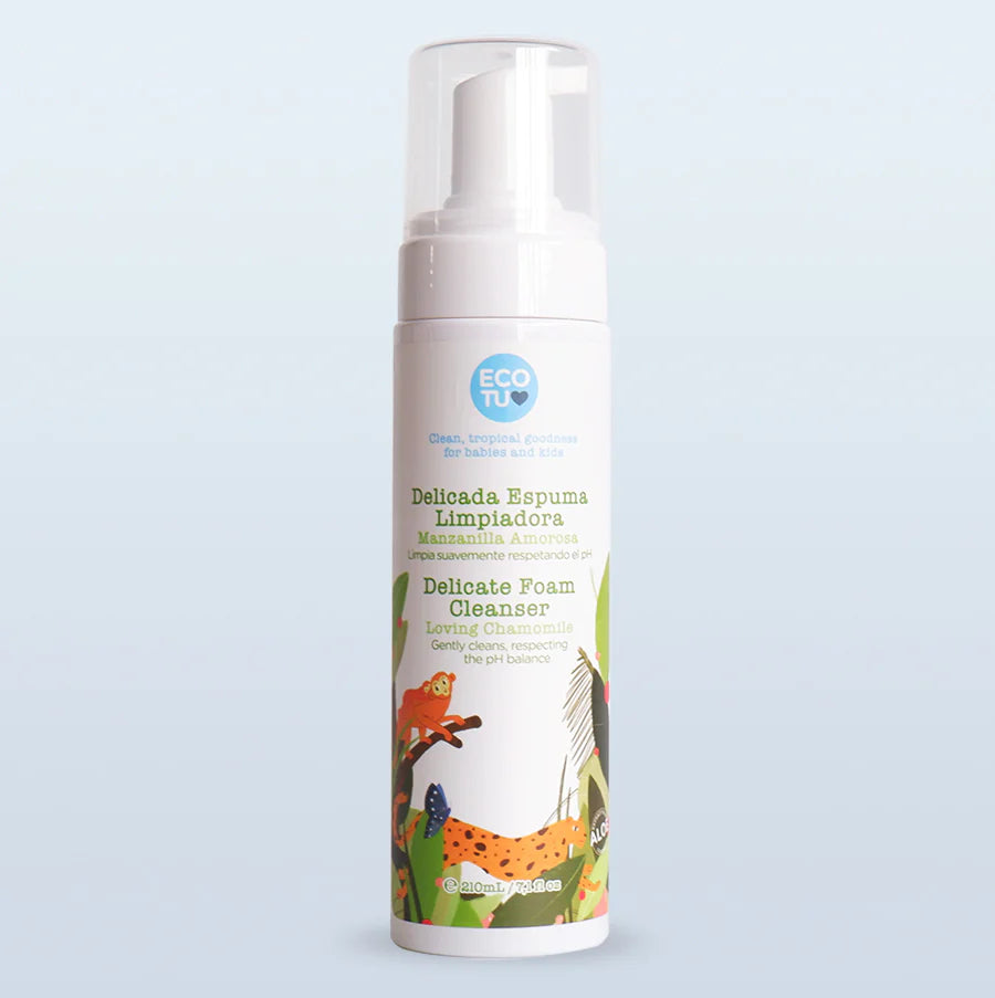 Jabón Para Bebé Espuma Limpiadora Ecotú 210ml