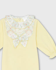 Pijama Detalle Moño Amarillo Deolinda
