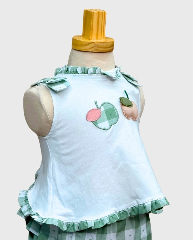 Conjunto Manzana Cuadros Deolinda Apple