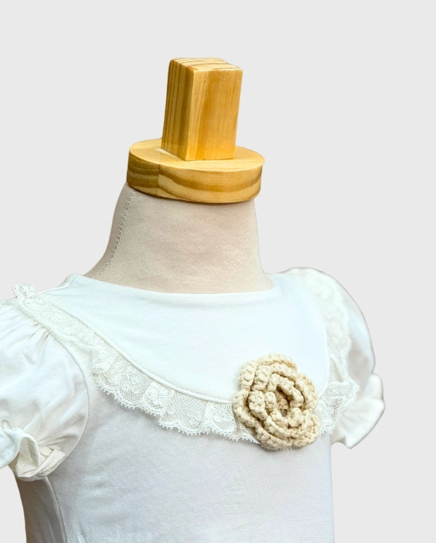 Conjunto Detalle Flor Tejida Deolinda Diseño