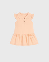 Vestido Bebé Niña Cuello Polo